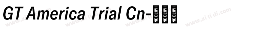 GT America Trial Cn字体转换 GT America Trial Cn字体转换